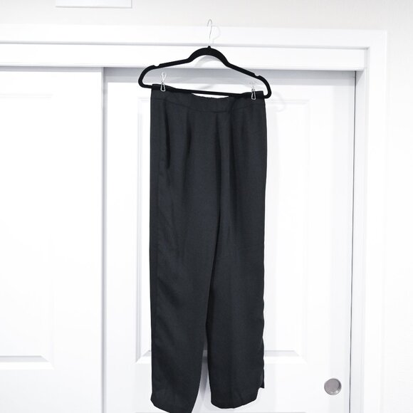 Eileen Fisher Small High Rise Classic Wide Leg Pant - Picture 5 of 6